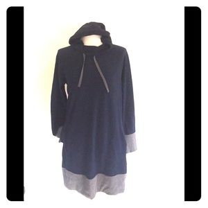 Toad & Co sweatshirt dress with hood sz Woman’s XL